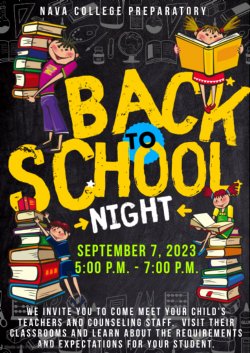 back to school night english